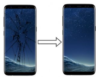 Troca de vidro Samsung Galaxy S8